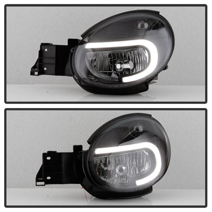 SPYDER xTune Subaru Impreza 14-16 Headlights With Light Tube DRL - Black HD-JH-SI02-LB-BK 9047411