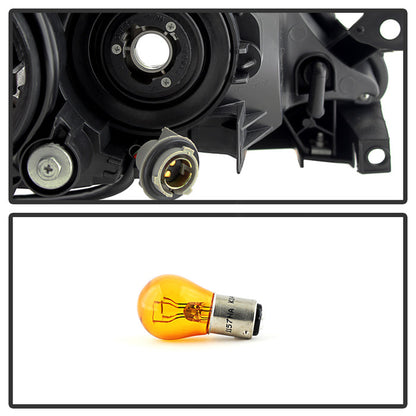 SPYDER Xtune Subaru Impreza Wrx 08-14 Halogen Models Only Headlights Black HD-JH-SI08-AM-BK 9028281