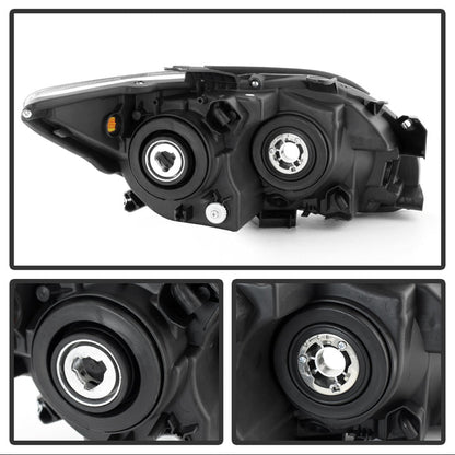 SPYDER Xtune Scion Tc 08-10 Crystal Headlights Black HD-JH-STC08-AM-BK 9023354