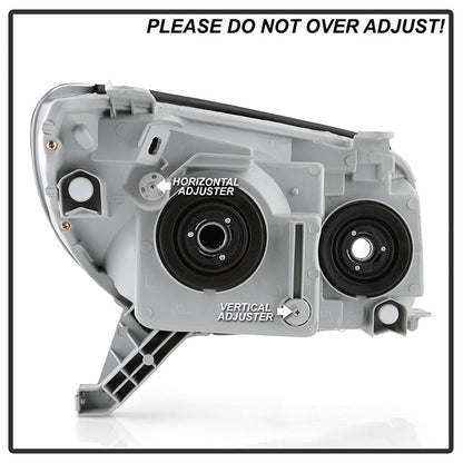 SPYDER Xtune Toyota 4Runner 03-05 Crystal Headlights Chrome HD-JH-T4R03-AM-C 9023576