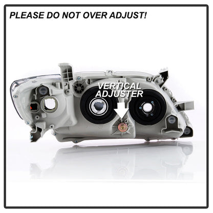 SPYDER xTune 07-09 Toyota Camry Halogen OEM Headlights - Black (HD-JH-TCAM08-AM-BK) 9943225