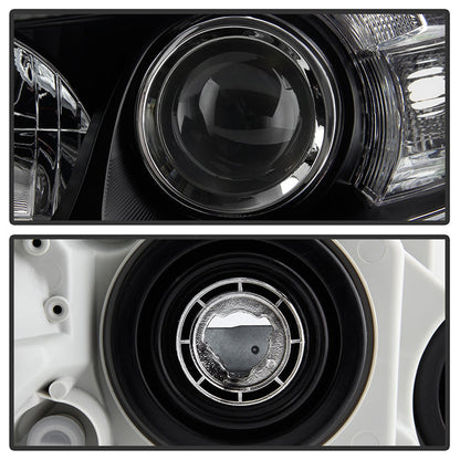 SPYDER Xtune Toyota Camry 10-11 ( USa Built/Nal ) Amber Projector Headlights Black HD-JH-TCAM10-AM-BK 5072870