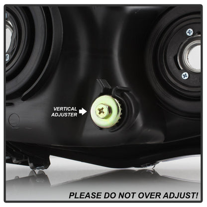 SPYDER xTune Toyota Corolla 11-13 S XRS Driver Side Headlights - OEM Left - Black HD-JH-TCO11-OE-BK-L 9937507