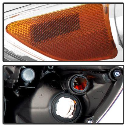 SPYDER xTune Toyota Corolla 11-13 Passenger Side Headlights - OEM Right - Chrome HD-JH-TCO11-OE-R 9937545