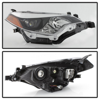 SPYDER xTune Toyota Corolla 14-16 Passenger Side Headlights - OEM Right - Chrome HD-JH-TCOL14-OE-R 9937668