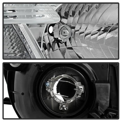 SPYDER xTune 08-10 Toyota Highlander (Excl Hybrid/Sport) OEM Style Headlights - Chrome (HD-JH-THIGH08-AM-C) 9044151