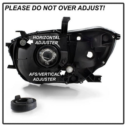 SPYDER xTune 08-10 Toyota Highlander (Excl Hybrid/Sport) OEM Style Headlights - Chrome (HD-JH-THIGH08-AM-C) 9044151