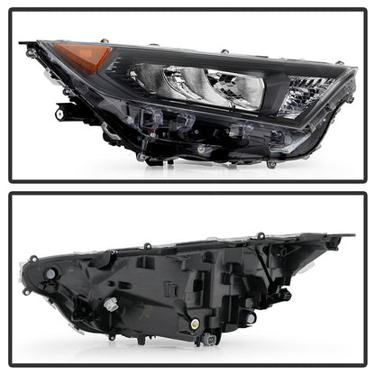 xTune Toyota RAV4 19-20 Passenger Side Black Bezel LED Headlights - OE Right HD-JH-TRAV419-OE-BK-R 9949166
