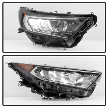 xTune Toyota RAV4 19-20 Passenger Side Chrome Bezel LED Headlights- OEM Right HD-JH-TRAV419-OE-R 9949142
