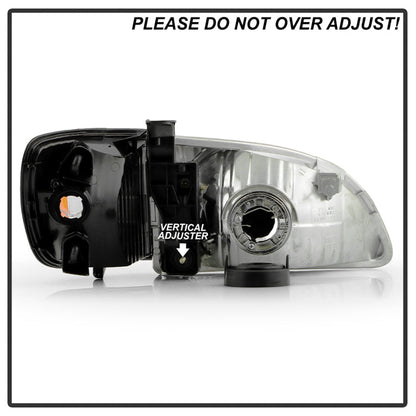 SPYDER 01-03 Toyota Sienna OEM Style Headlights w/ Corner Signal Light - Chrome (HD-JH-TSIE01-SET-C) 9054822