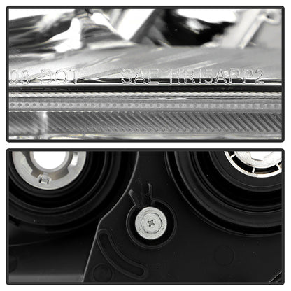 SPYDER xTune 11-16 Toyota Sienna (w/o Running Lights) Halogen Headlight - OEM Right (HD-JH-TSIE11-OEC-R) 9039652