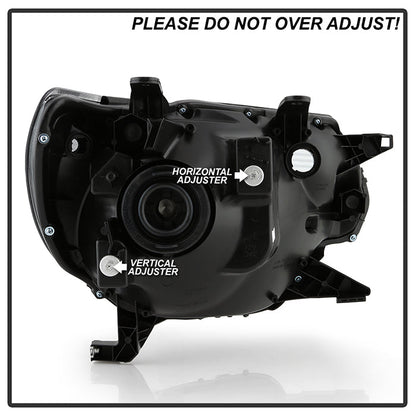 SPYDER Xtune Toyota Tacoma 2012-2015 OEM Style Headlights Chrome HD-JH-TTA12-AM-C 9031083