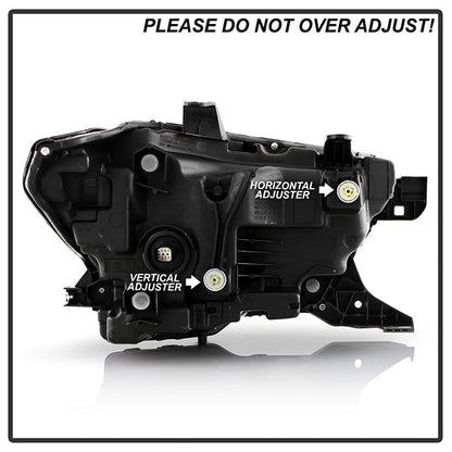 SPYDER Xtune 20-22 Toyota Tacoma Full LED w/DRL Headlight - OE Black Left (HD-JH-TTA20-FLED-OE-BK-L) 9953323