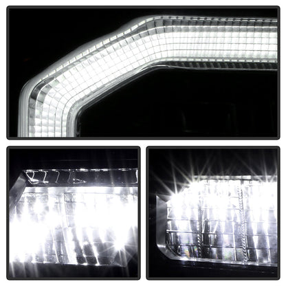 SPYDER Xtune 20-22 Toyota Tacoma Full LED w/DRL Headlight - OE Black Right (HD-JH-TTA20-FLED-OE-BK-R) 9953330
