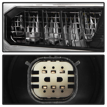 SPYDER Xtune 20-22 Toyota Tacoma Full LED w/DRL Headlight - OE Black Right (HD-JH-TTA20-FLED-OE-BK-R) 9953330