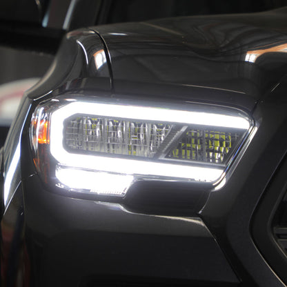 SPYDER Xtune 20-22 Toyota Tacoma Full LED w/DRL Headlight - OE Right (HD-JH-TTA20-FLED-OE-R) 9953316