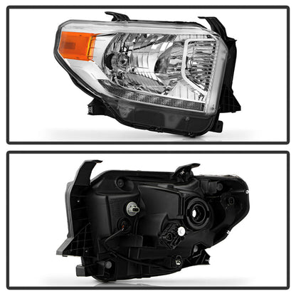SPYDER 14-21 Toyota Tundra w/LED DRL OE Right Halogen Headlight (HD-JH-TTU14-DRL-OE-R) 9959264