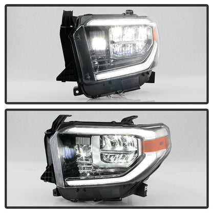 xTune Toyota Tundra 18-20 (Fit LED Only) OEM Style Headlights - Smoke Left HD-JH-TTU18-LED-OE-SM-L 9949272