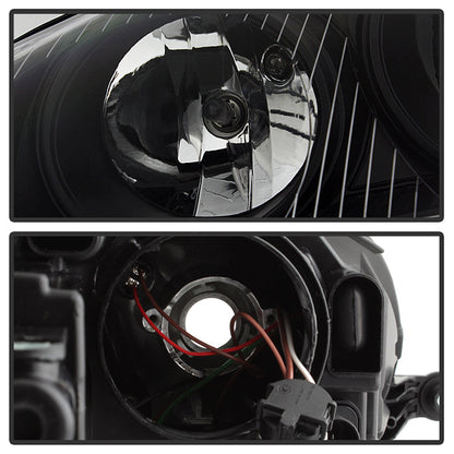SPYDER xTune Volkswagen Golf 06-09 OEM Style Headlights Black - OEM Black HD-JH-VJ06-BK 9039966