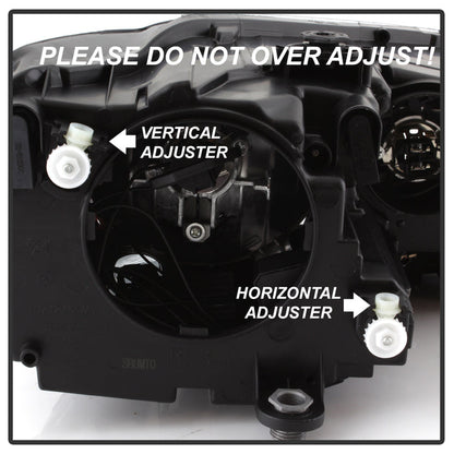 SPYDER xTune Volkswagen Jetta 11-14 Driver Side Halogen Headlight - OEM L HD-JH-VJ11-OE-L 9939013