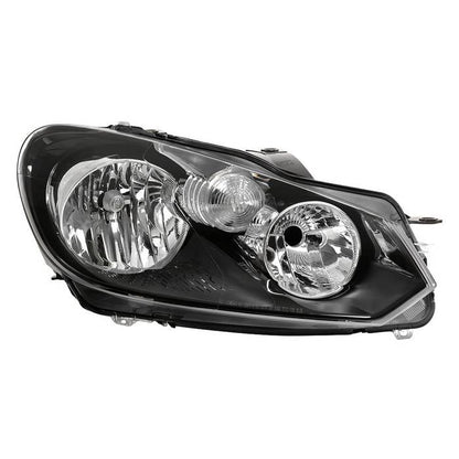 SPYDER xTune 10-14 VW Golf MK6 Passenger Side Halogen Headlight - OE Right (HD-JH-VWG610-OE-R) 9942877