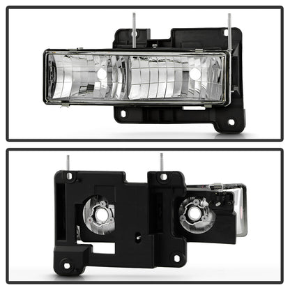 Spyder Chevy C/K Series 1500/2500 88-99/Chevy Tahoe 95-99Crystal Glass Headlights Chrm HD-YD-CCK88-C 5012388
