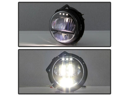 Spyder Mercedes Benz W463 2002-2006 LED Headlights - Black (SKU #5083456)