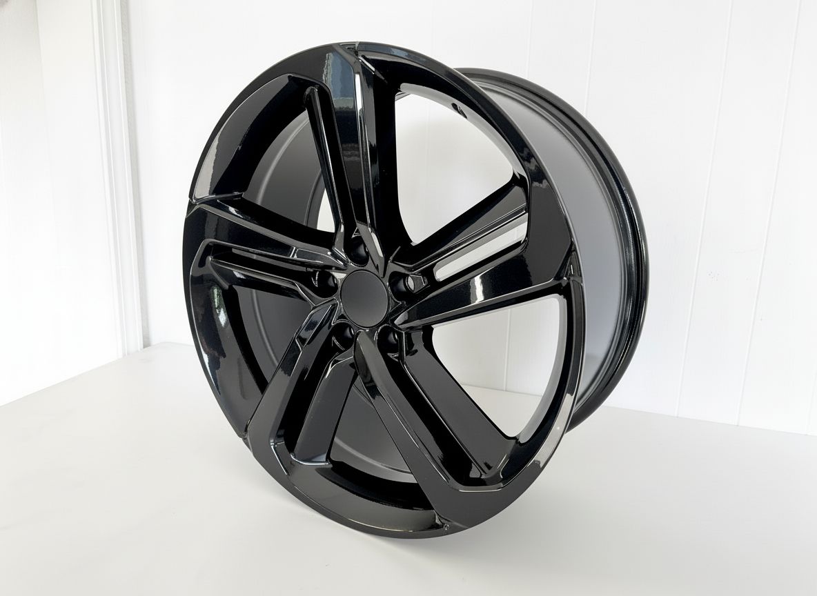 HD1 19x8.5 5x114.3 +35 64.1 GLOSS BLACK