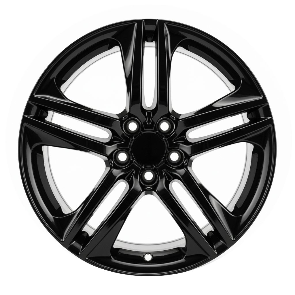 HD2 20x8.5 5x114.3 +35 64.1 Gloss Black