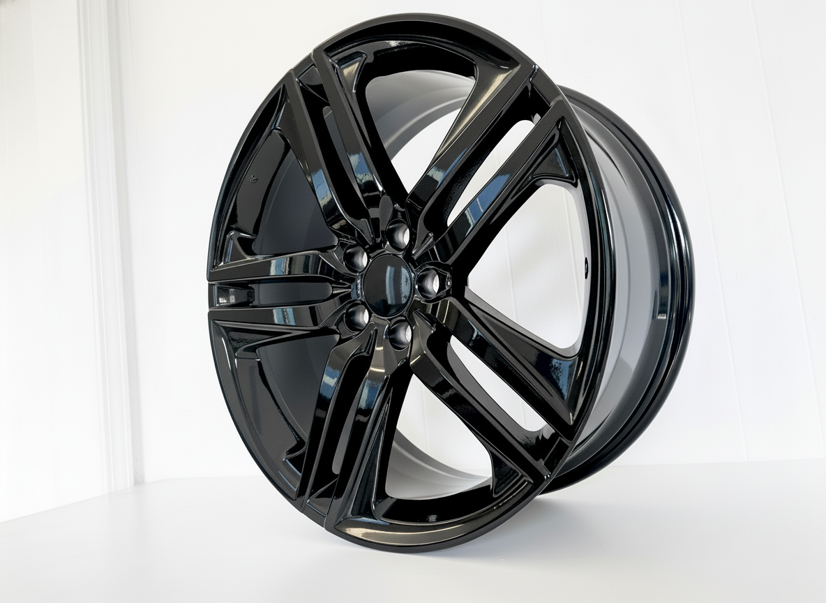 HD2 20x8.5 5x114.3 +35 64.1 Gloss Black