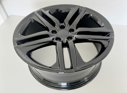 HD2 20x8.5 5x114.3 +35 64.1 Gloss Black