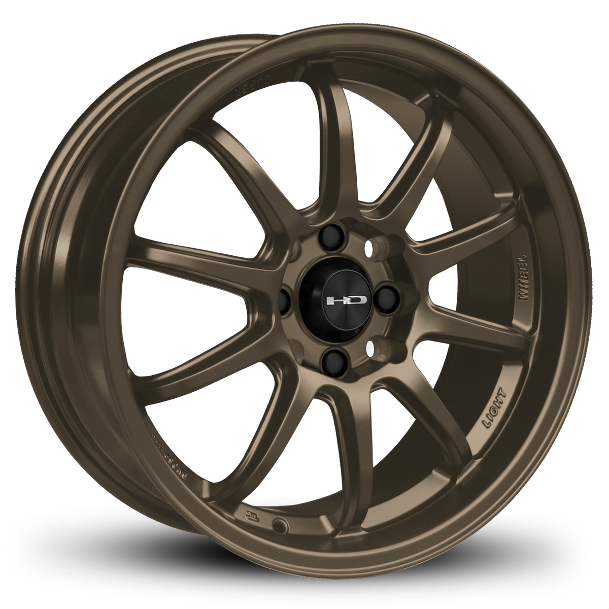 HD Wheels Clutch 15x6.5 +40 4x100/4x114.3mm 73.1mm Satin Bronze