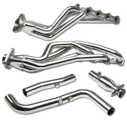 1999-2004 Ford F-150 Lightning 5.4L Header with Downpipe Stainless Steel