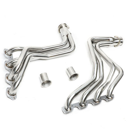 1977-1979 Ford F-150 F-250 F-350 4WD Long Tube Header Stainless Steel