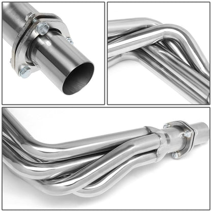80-82 Ford F-150 F-250 F-350 5.8L 6.6L V8 Long Tube Header Stainless Steel