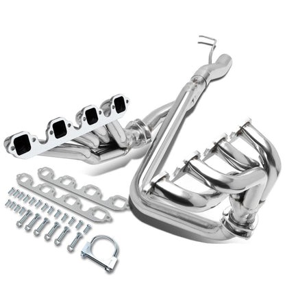 88-97 Ford F-250/F-350 7.5L V8 Mid Header Stainless Steel