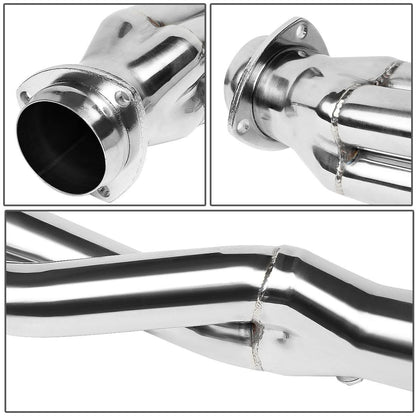 88-97 Ford F-250/F-350 7.5L V8 Mid Header Stainless Steel