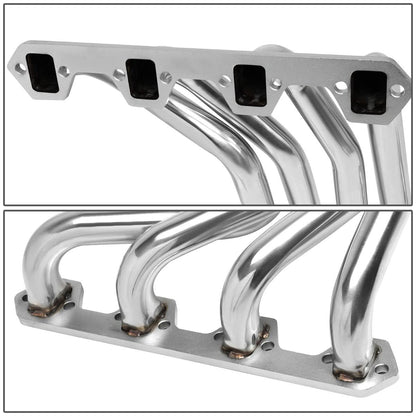 80-96 Ford F-150 F-250 F-350 Bronco Long Tube Header Stainless Steel
