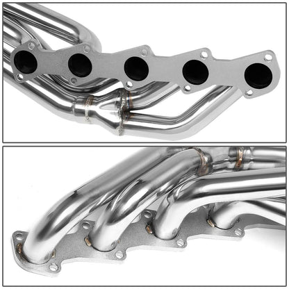 99-04 Ford F-250 SD F-350 SD 6.8L V10 Long Tube Header Stainless Steel
