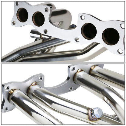 90-97 Nissan Hardbody Pickup Long Tube Header Stainless Steel
