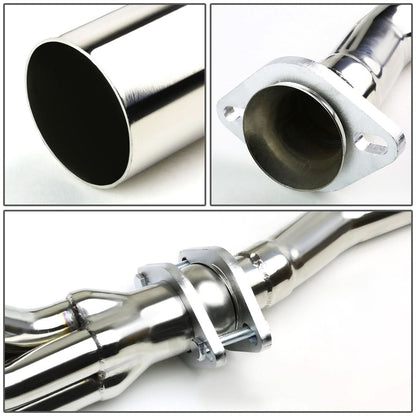 90-97 Nissan Hardbody Pickup Long Tube Header Stainless Steel