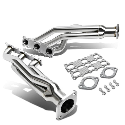05-08 Nissan Frontier / Xterra / Pathfinder Long Tube Header Stainless Steel