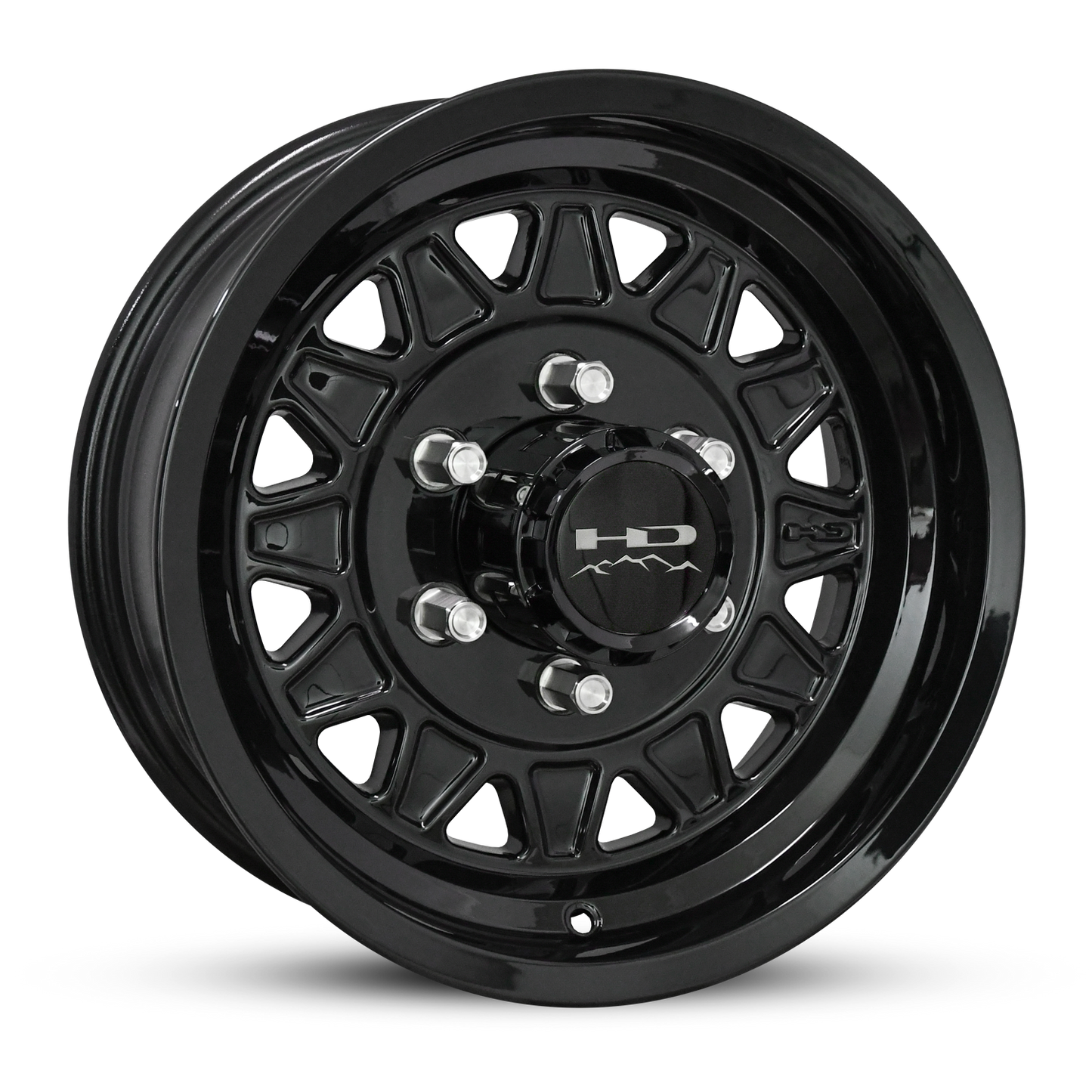HD Trailer HDT Cast 15x6 +0 6x139.7mm 108mm Gloss Black