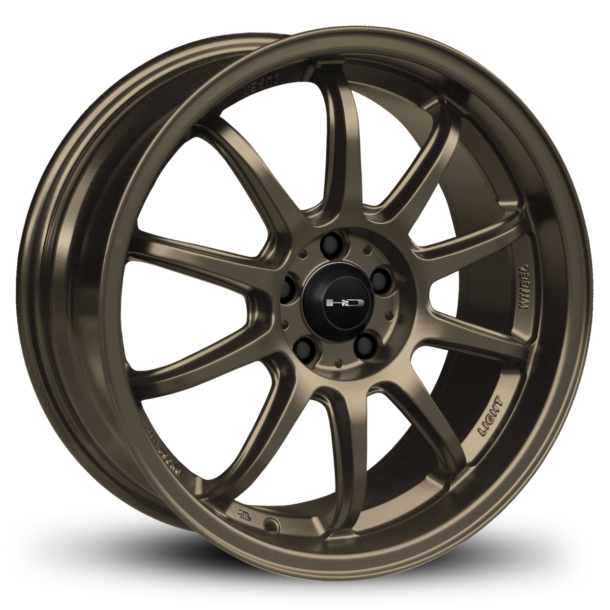 HD Wheels Clutch 18x7.5 +42 5x114.3mm 73.1mm Satin Bronze