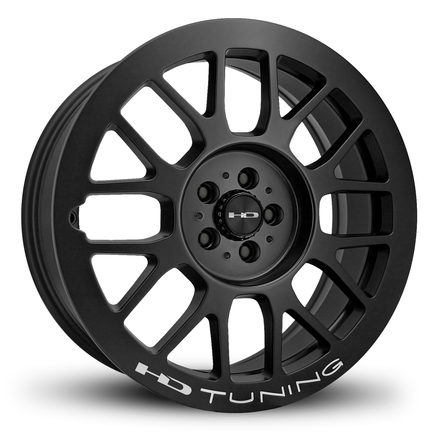 HD Wheels Gear 18x7.5 +20 5x114.3mm 73.1mm Satin Black