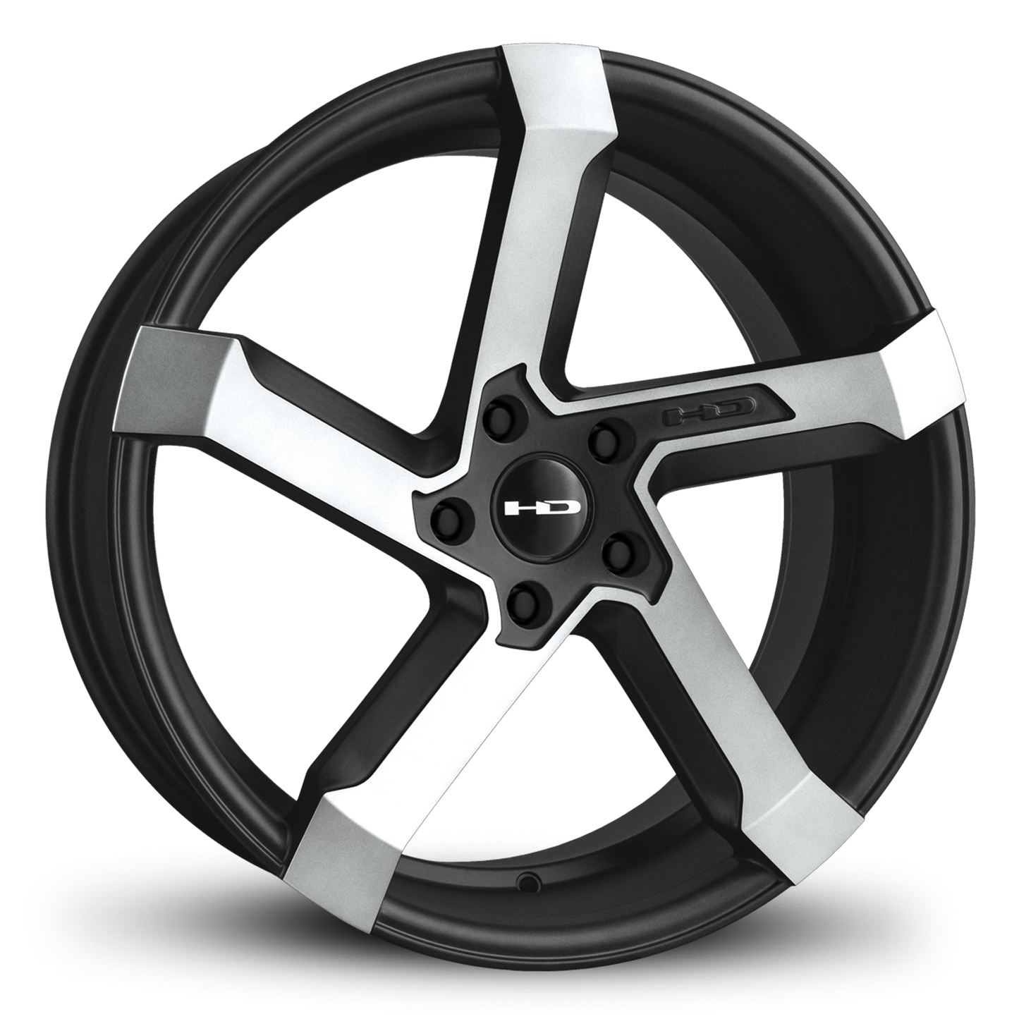 HD Wheels Kink 18x8 +35 5x114.3mm 73.1mm Satin Black/Machined Face