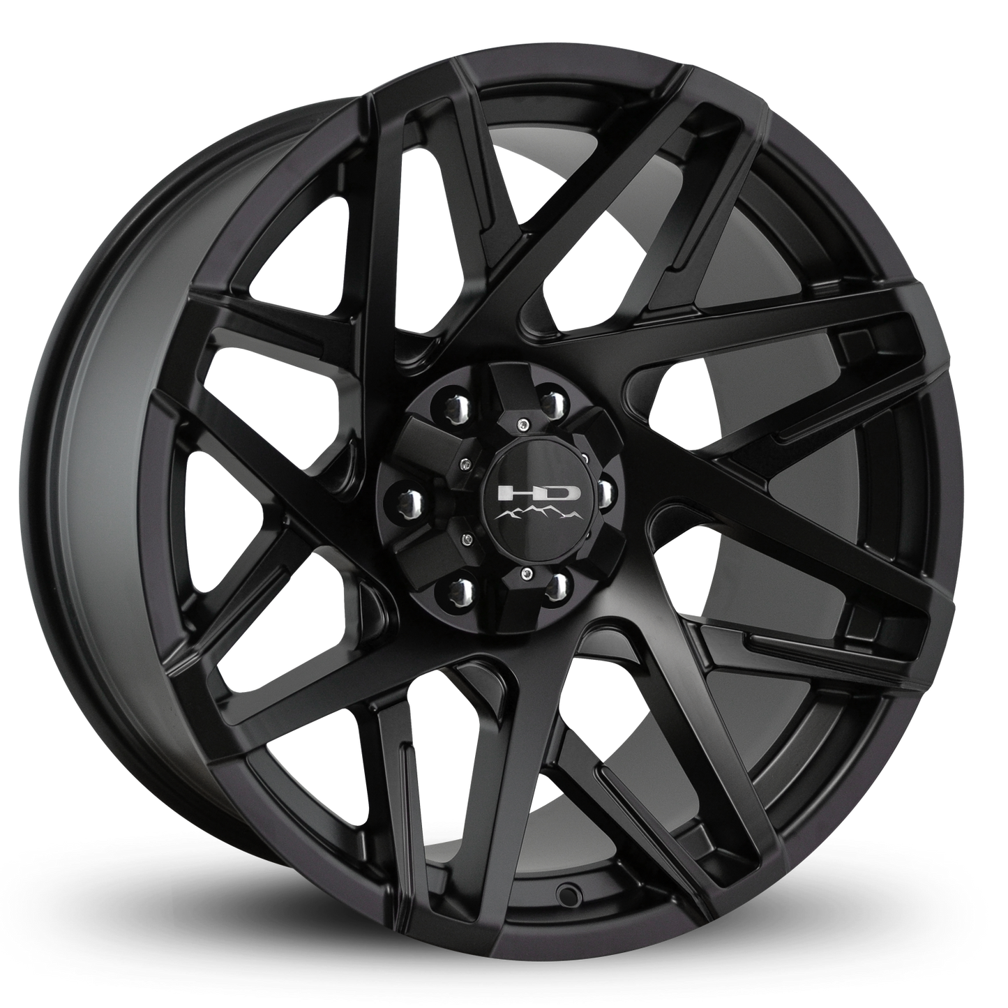 HD Offroad Canyon 20x10 -25 5x127/5x139.7mm 78.1mm Satin Black