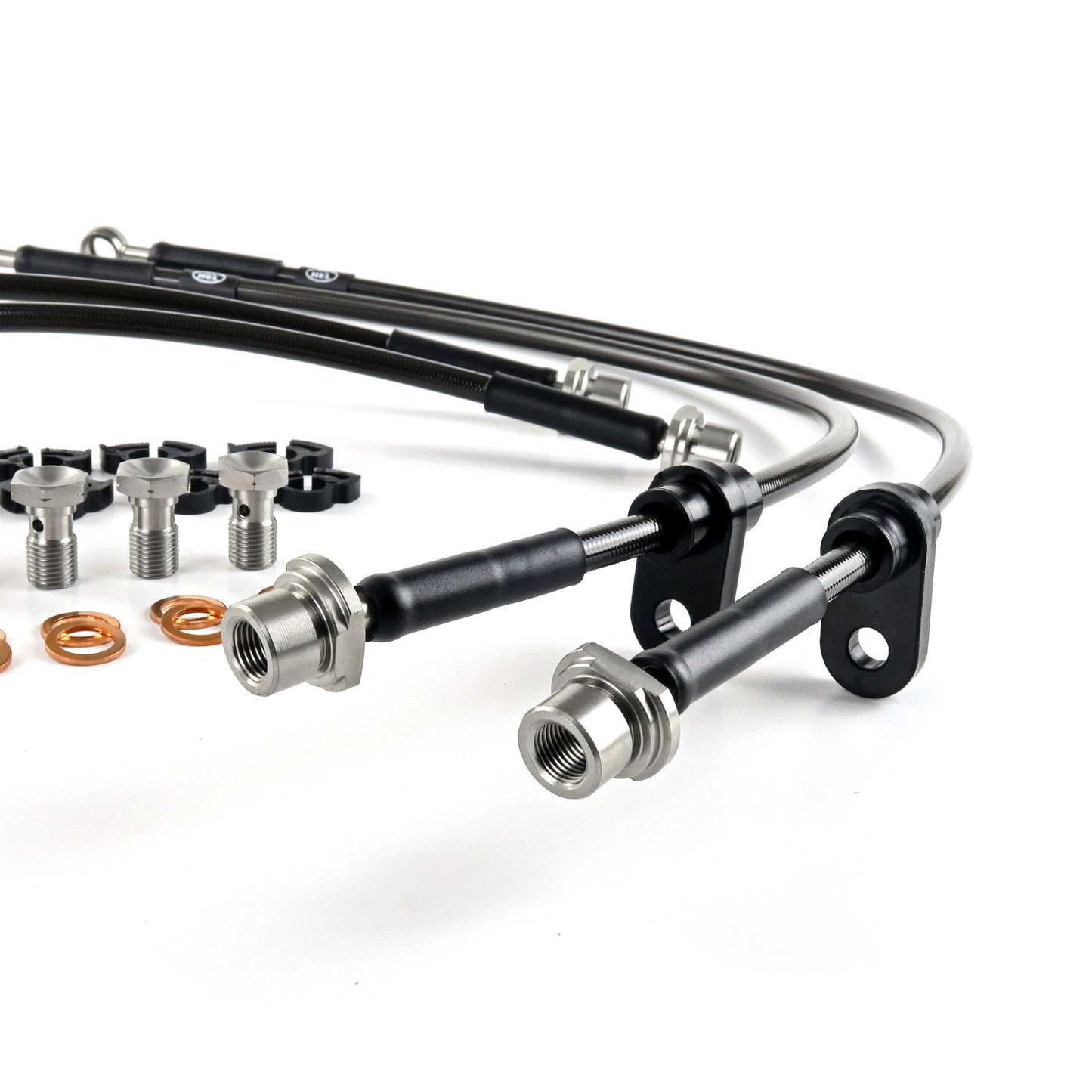 HEL Performance Brake Lines for Honda Civic EK9 1.6 Type R 1997-2000, Stainless Steel Braided