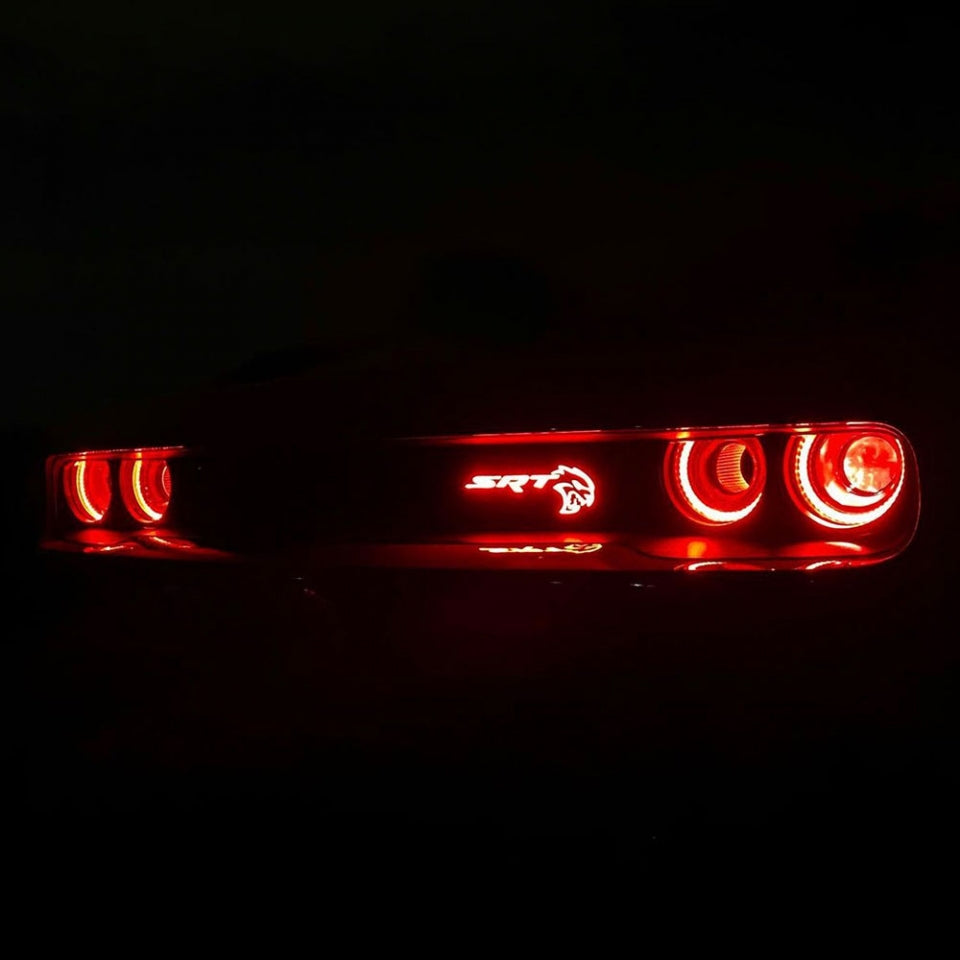 2015-2023 SRT Hellcat RGBW Flow Series LED Badge Emblem Logo