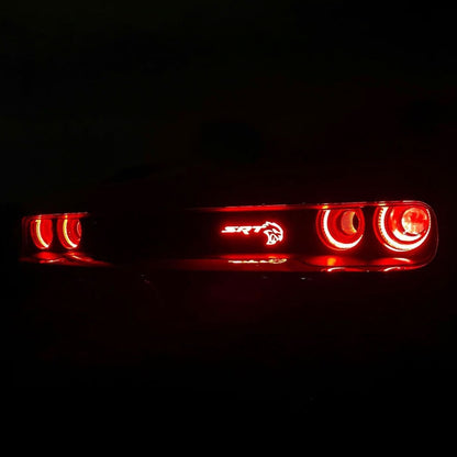 2015-2023 SRT Hellcat RGBW Flow Series LED Badge Emblem Logo